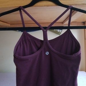 Lululemon padded workout top